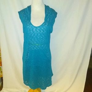 Merona Casual Dress w/Hoodie (S)